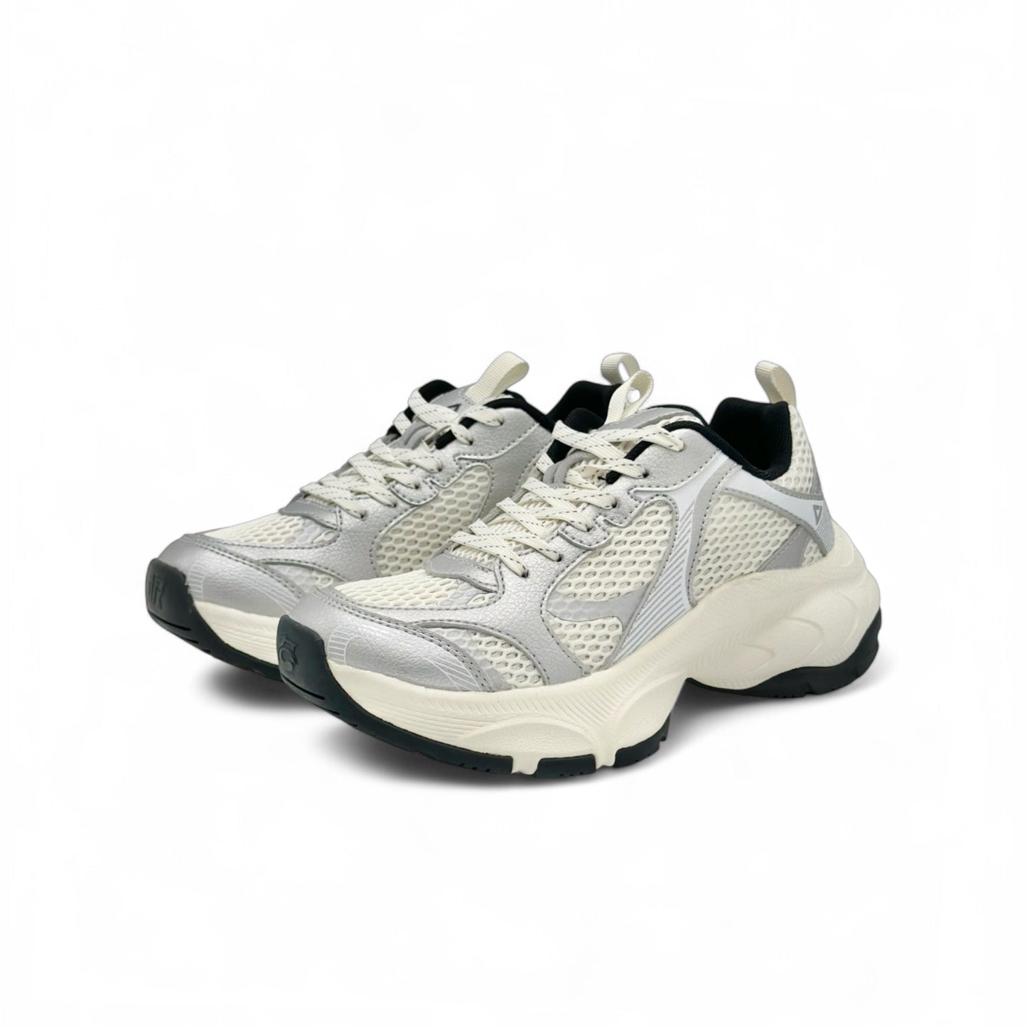Peak Fashion Casual Shoes WHITE/SILVER