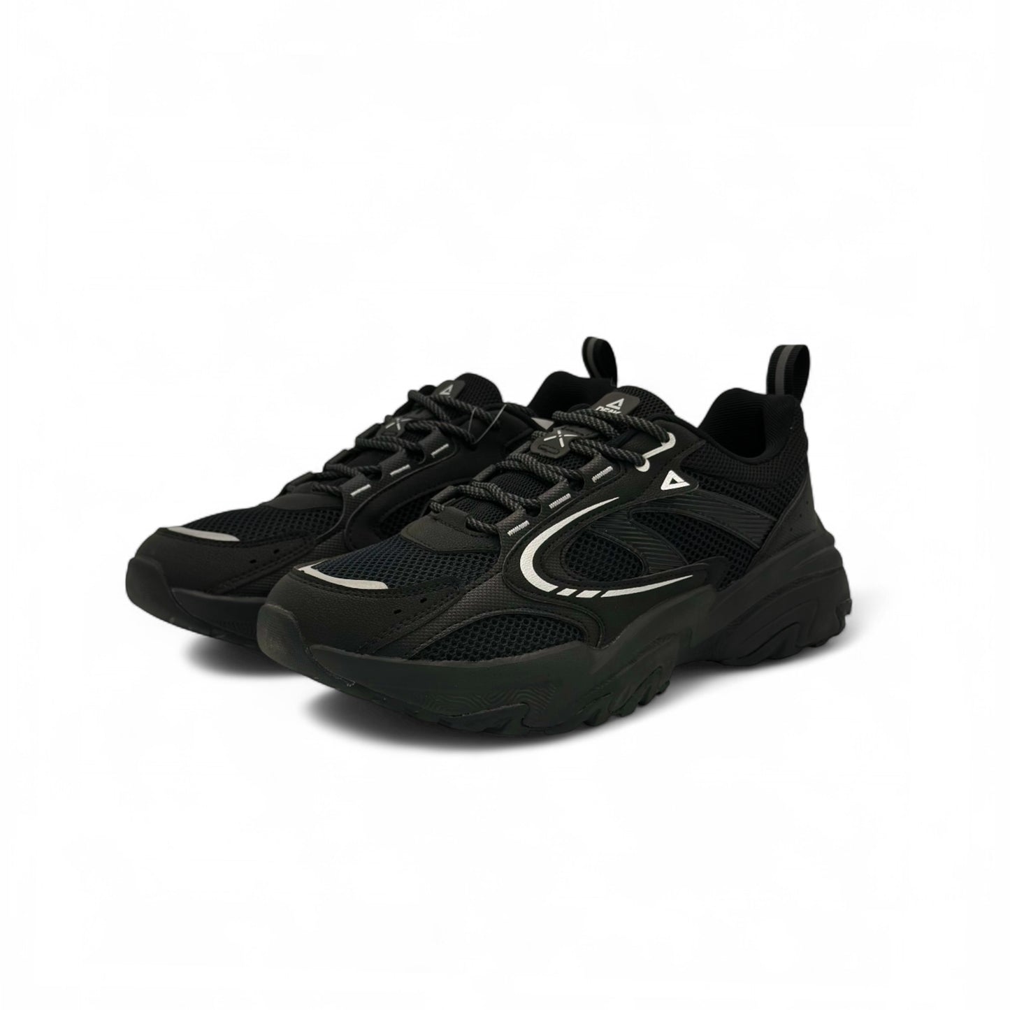Peak Retro Casual Shoes BLACK/SILVER