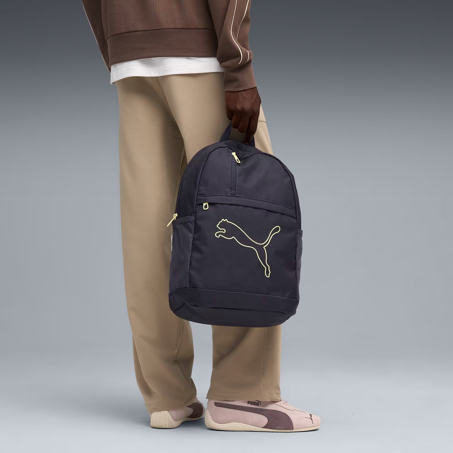 Puma Plus Backpack Navy-Fresh Yellow